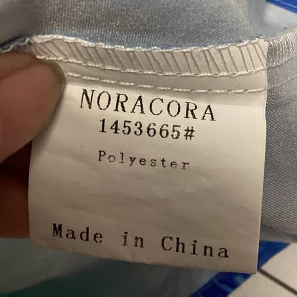 Noracora XL Short Sleeve Polyester Ethereal Rainbow Galaxy Soft Crew Neck Top - Picture 6 of 6